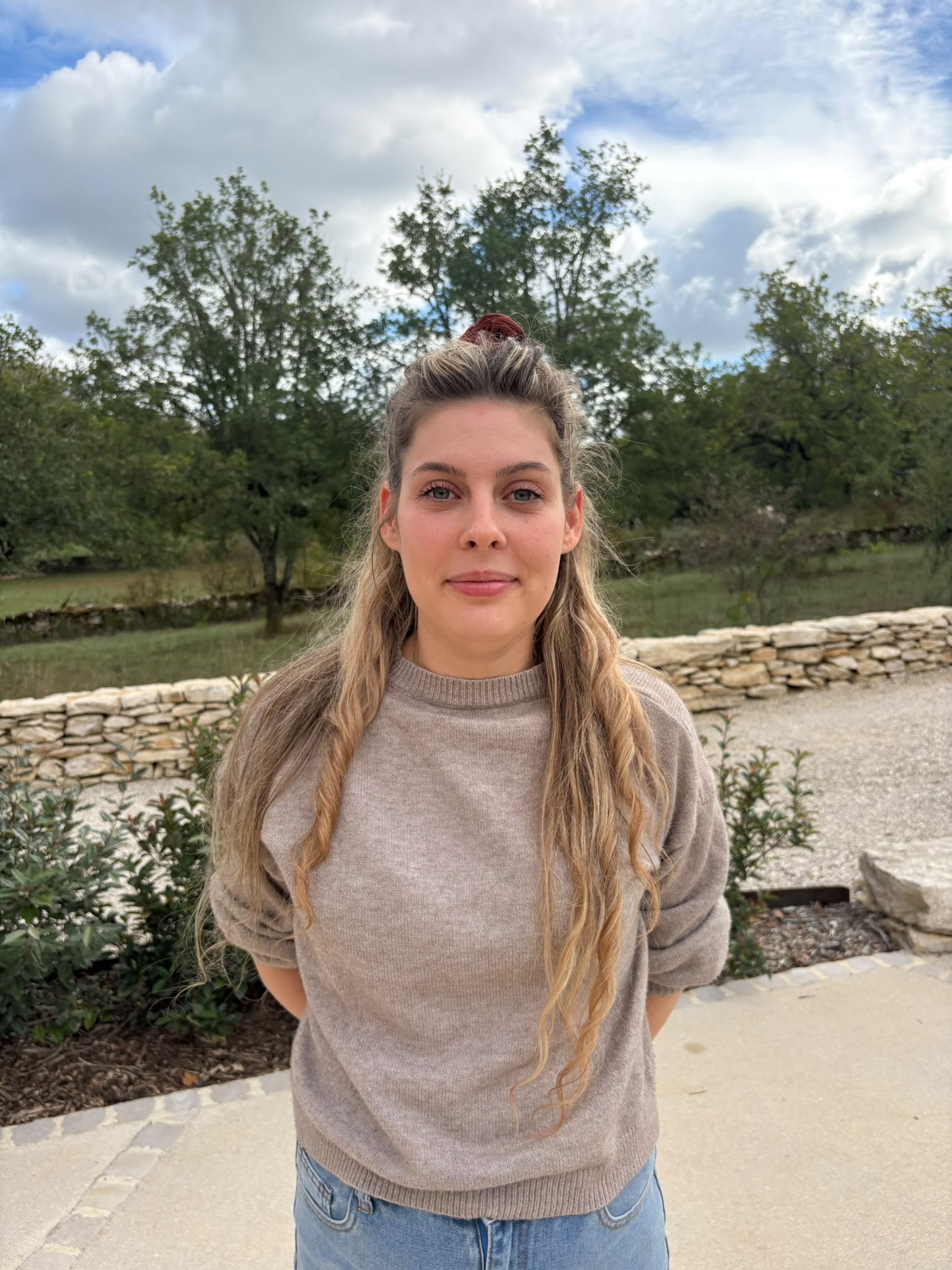 Elisa infirmière à Lalbenque