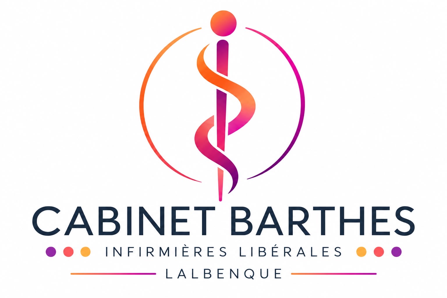 logo infirmière de lalbenque